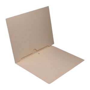 11 Pt Manila Folders, Full Cut End Tab, Letter Size, Full Pocket Front and Back (Box of 50)