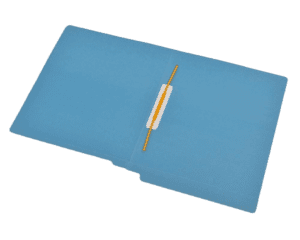 11 Pt Color Folders, Full Cut 2-Ply End Tab, Letter Size, Docu-Clip in Pos. 5 (Box of 50)